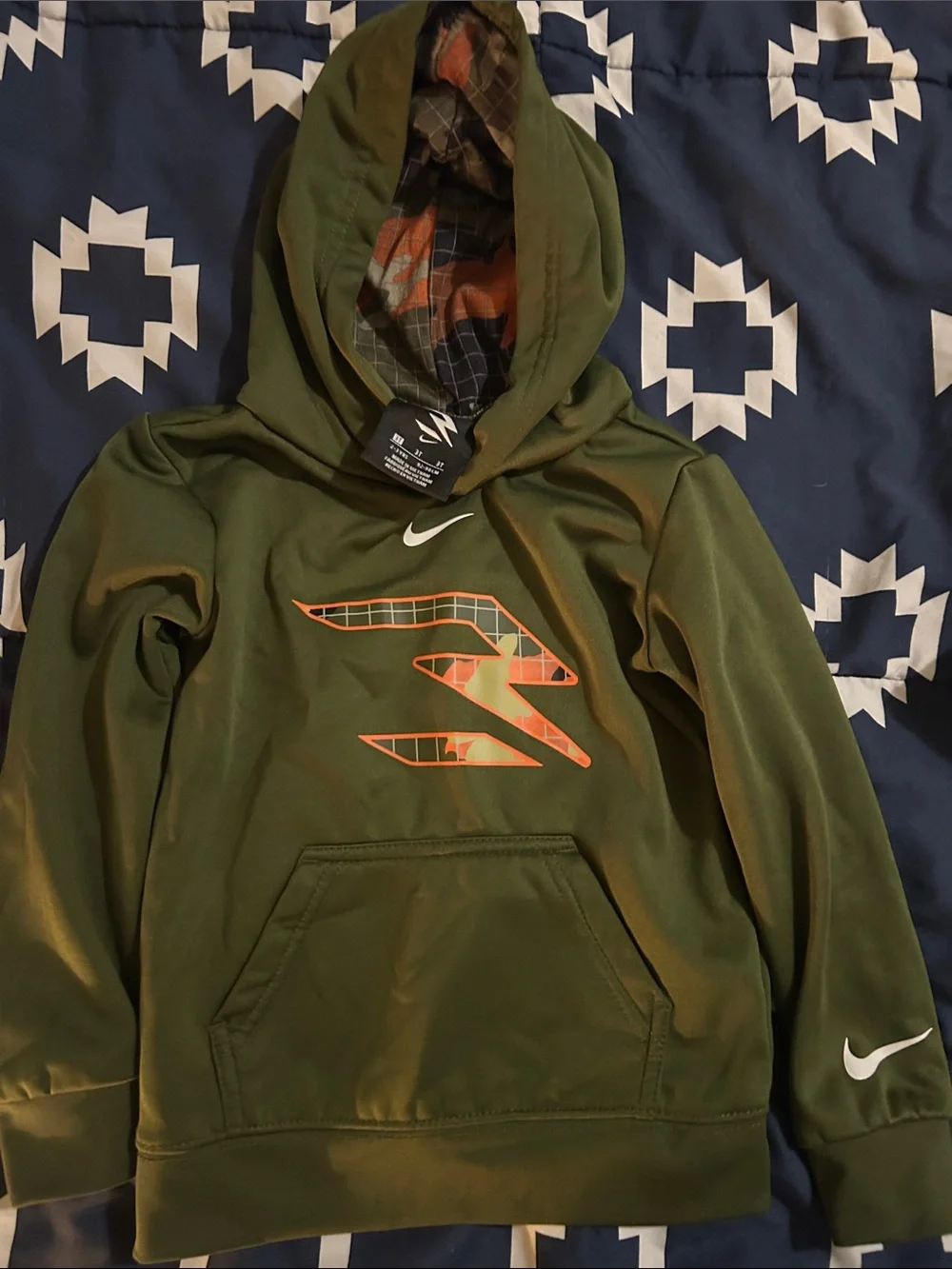 3T Boys Hoodies - UA, Jordan & Nike